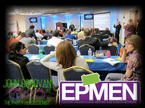 John Donovan performing at the 2011 EPMEN conference