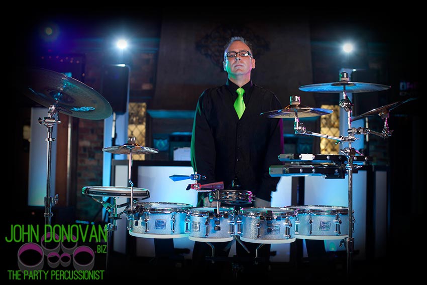 John Donovan is the perfect live entertainment upgrade for your wedding DJ or Band package